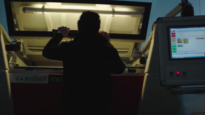 用Voxeljet VX1000 3D打印機打印星戰(zhàn)道具復制品