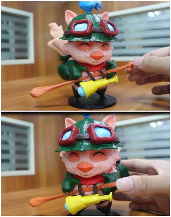 LOL《英雄聯(lián)盟》人物你認(rèn)識幾個？3D打印游戲人物_e鍵3d打印服務(wù)