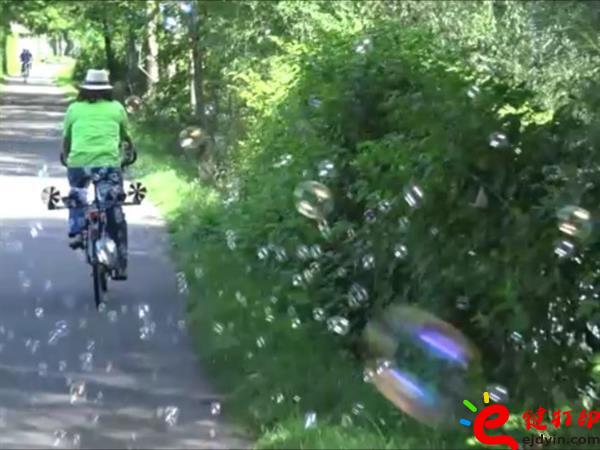 3D打印自行車吹肥皂泡,3d打印培訓課程方案作品展 中小學生超愛3D打印小作品成功案例展示